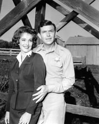 Julie with Andy Griffith